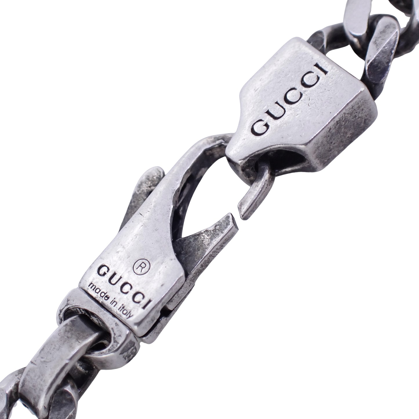 GUCCI グッチ インターロッキングG チェーン SV925 678660 シルバー メンズ ブレスレット