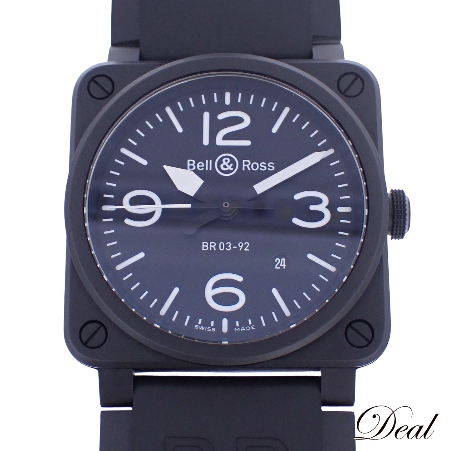 Bell＆Ross ベル＆ロス BR 03-92 ブラック マット BR03-92 メンズ 腕時計