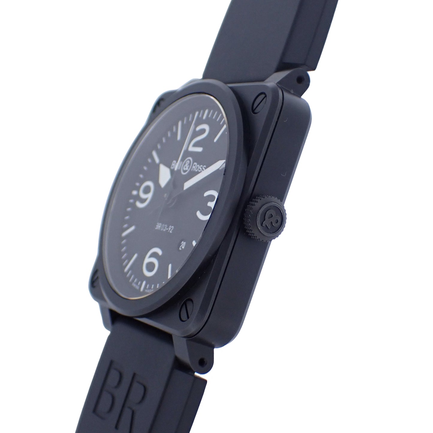 Bell＆Ross ベル＆ロス BR 03-92 ブラック マット BR03-92 メンズ 腕時計