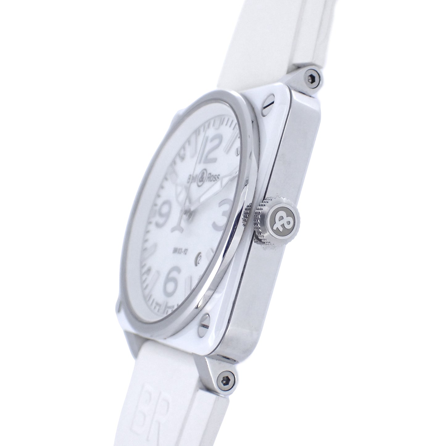 Bell＆Ross ベル＆ロス BR 03-92 アビエーター BR03-92-SC ホワイトシェル メンズ 腕時計