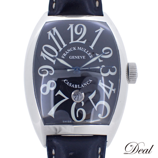 FRANCK MULLER フランクミュラー カサブランカ デイト 9880CDT ブラック メンズ 腕時計