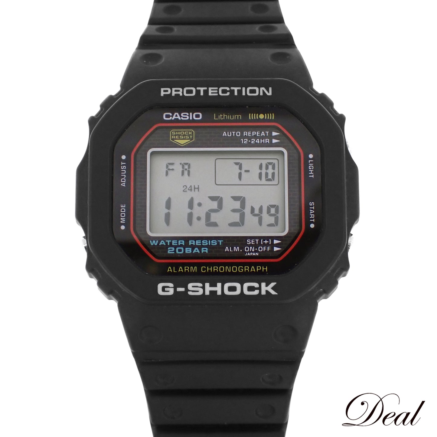 CASIO カシオ Gショック 初号機復刻 初代G-SHOCK復刻 DW-5000R-1AJF メンズ 腕時計