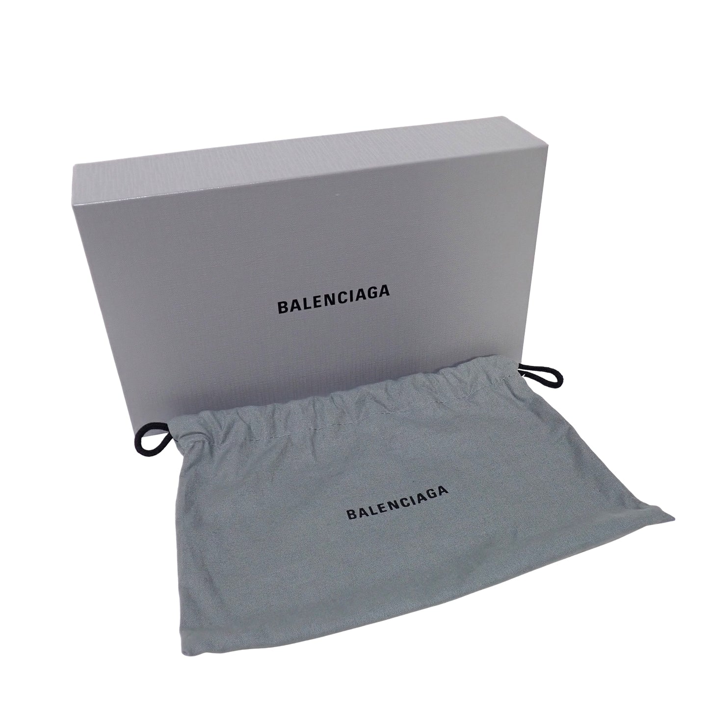 BALENCIAGA バレンシアガ パスポート ロングウォレット 1チケット レザー 7877742AA3R1000 ブラック メンズ 長財布