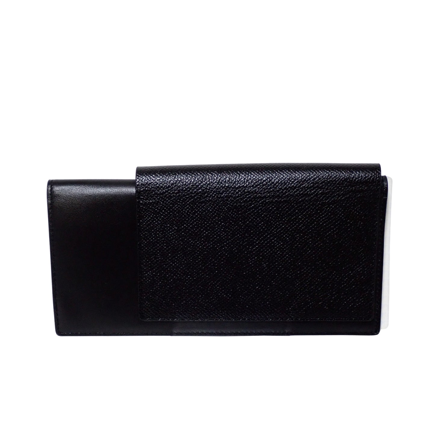 BALENCIAGA バレンシアガ パスポート ロングウォレット 1チケット レザー 7877742AA3R1000 ブラック メンズ 長財布
