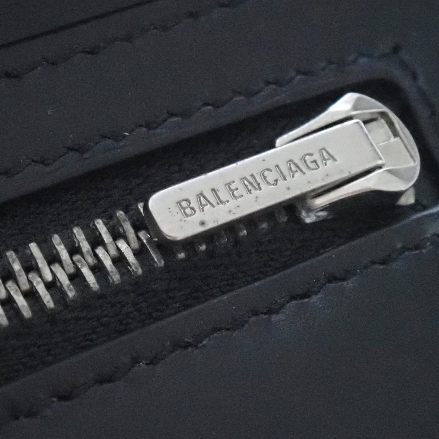 BALENCIAGA バレンシアガ パスポート ロングウォレット 1チケット レザー 7877742AA3R1000 ブラック メンズ 長財布