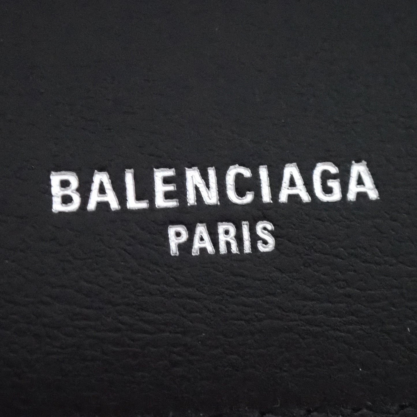 BALENCIAGA バレンシアガ パスポート ロングウォレット 1チケット レザー 7877742AA3R1000 ブラック メンズ 長財布