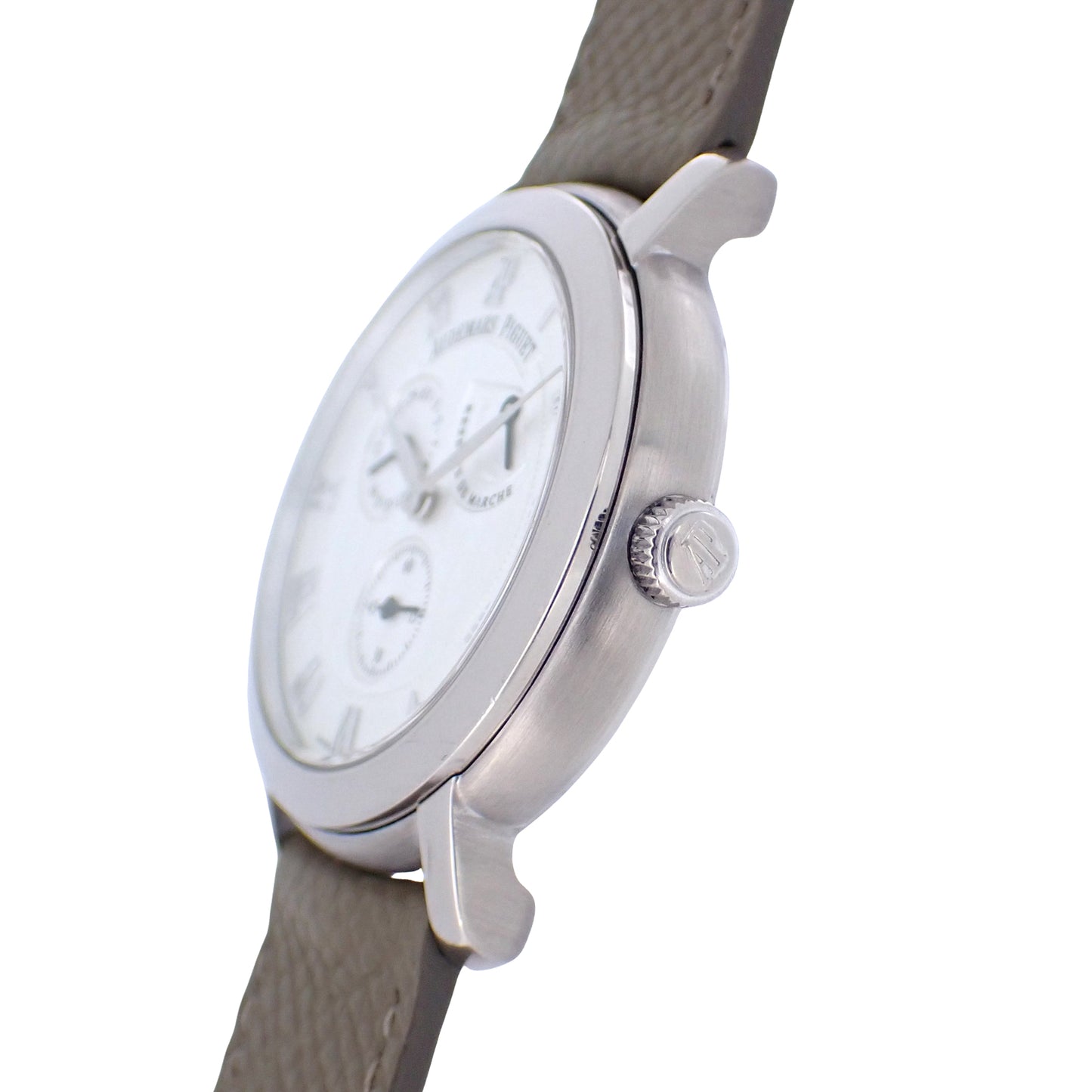 K18WG AUDEMARS PIGUET オーデマピゲ ジュールオーデマ 25955BC.OO.D002CR.01 スモールセコンド パワーリザーブ メンズ 腕時計