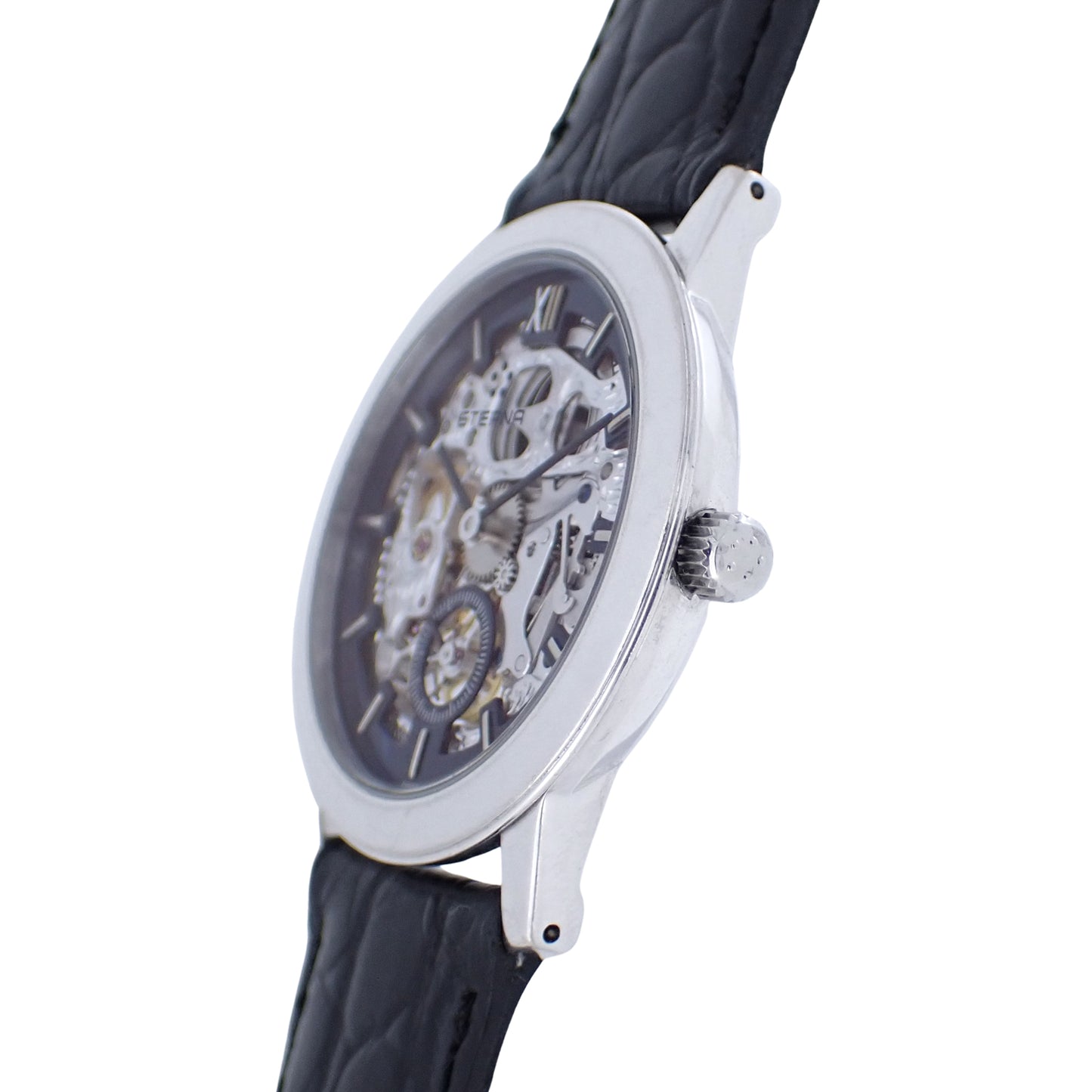 K18WG 999本限定 Eterna エテルナ スケルトン 1856 手巻き メンズ 腕時計
