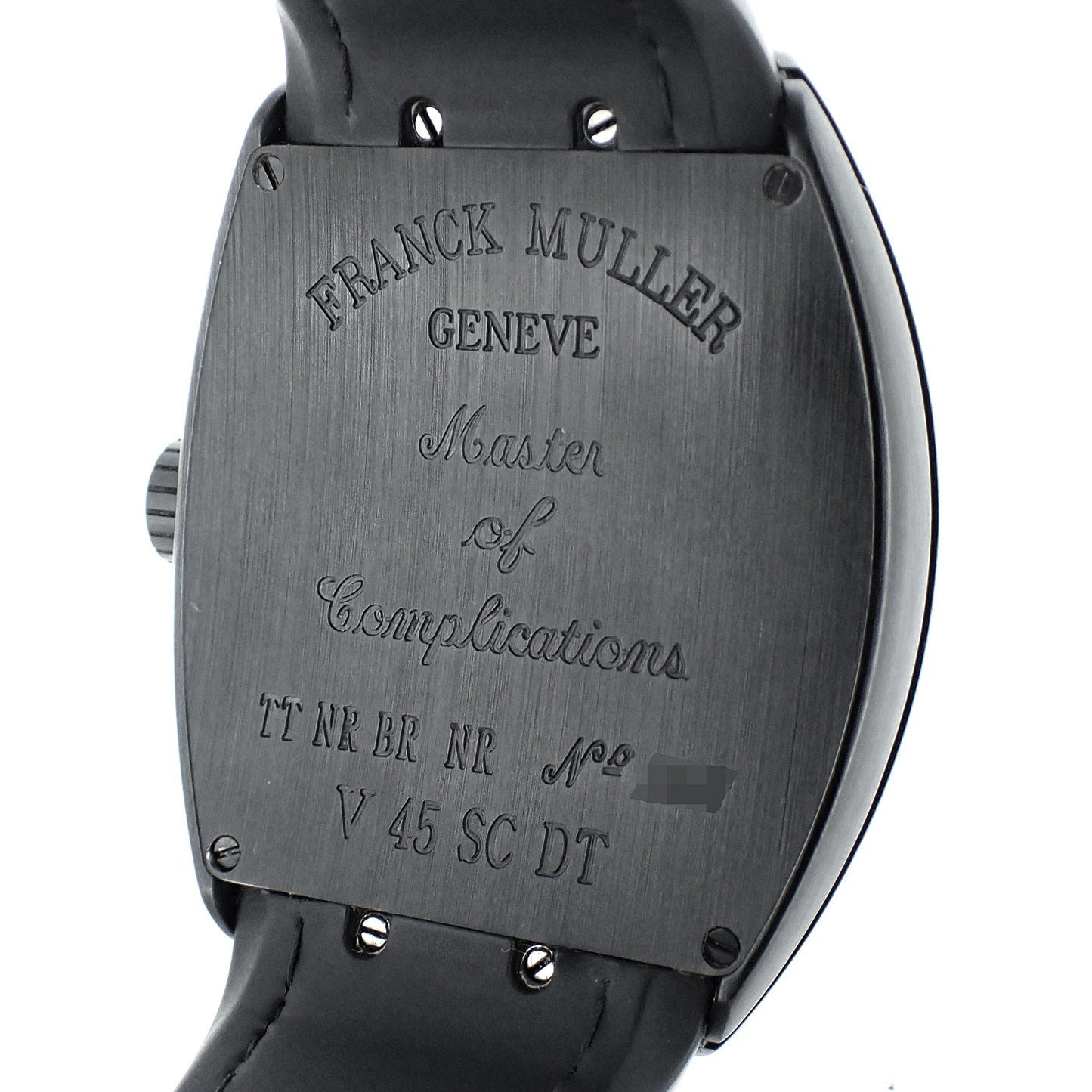FRANCK MULLER フランクミュラー ヴァンガード ブラック V45SCDT TTNRBRNR メンズ 腕時計