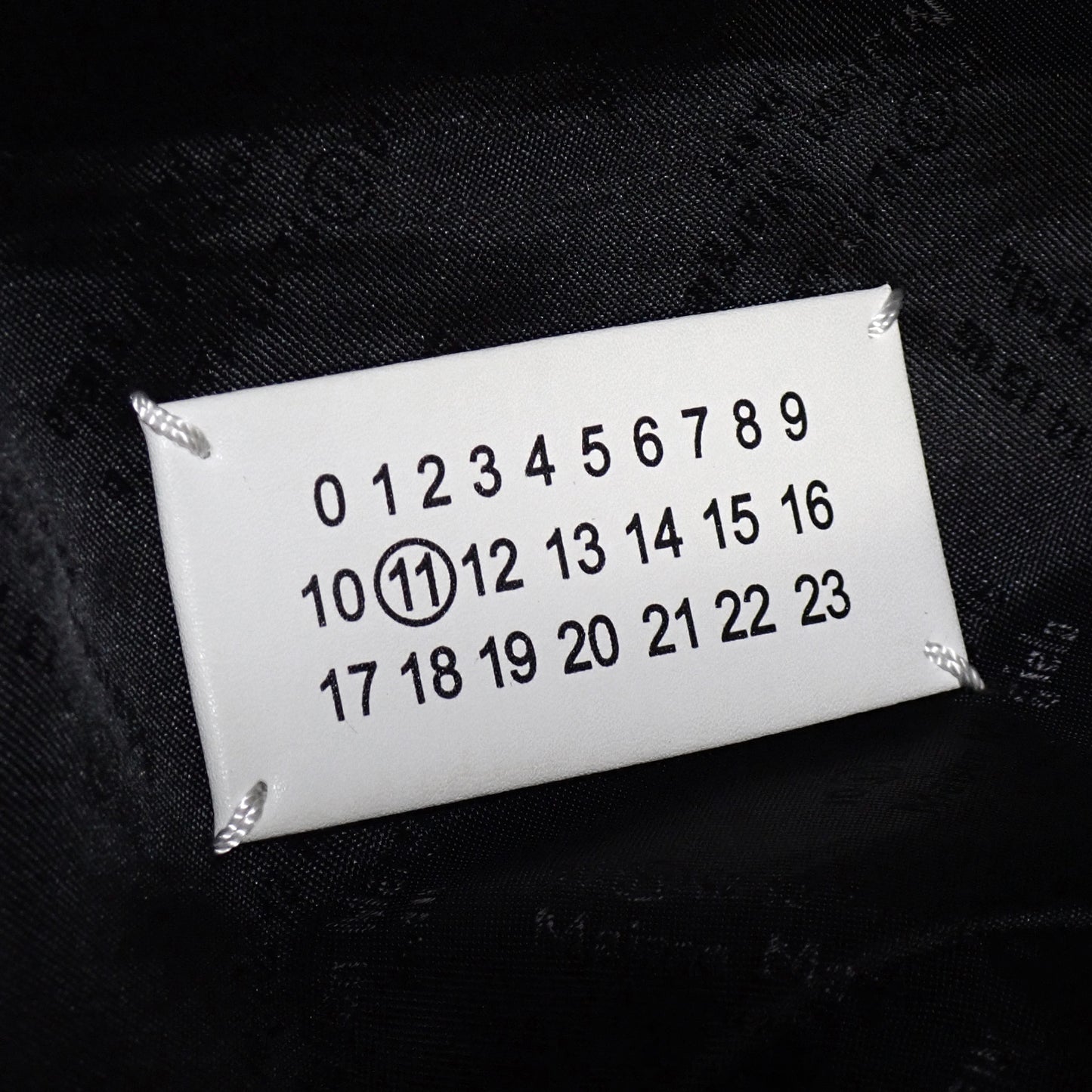 Maison Margiela メゾンマルジェラ 4ステッチ クロス バッグ S55WB0014 ブラック ブラック メンズ ボディバッグ