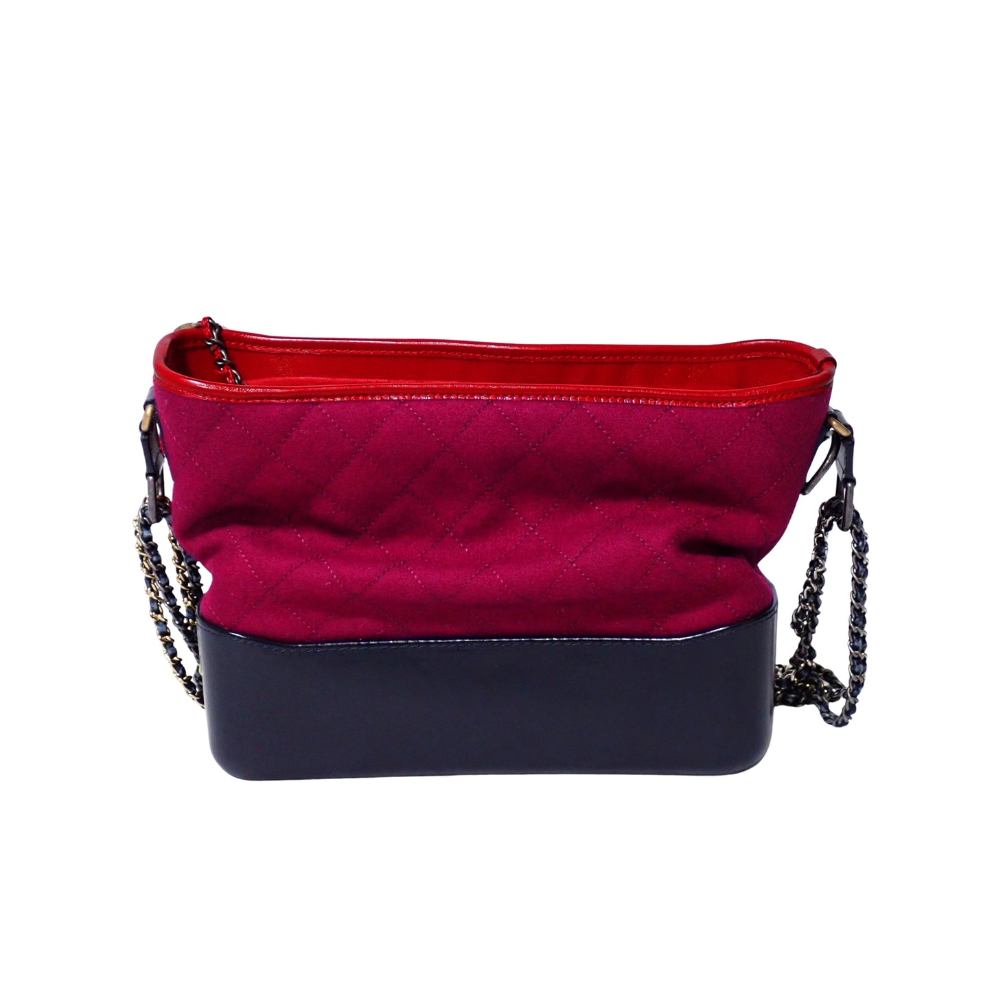 CHANEL シャネル ガブリエル ドゥ シャネル ウール A91810 チェーン パープル レディース ショルダーバッグ