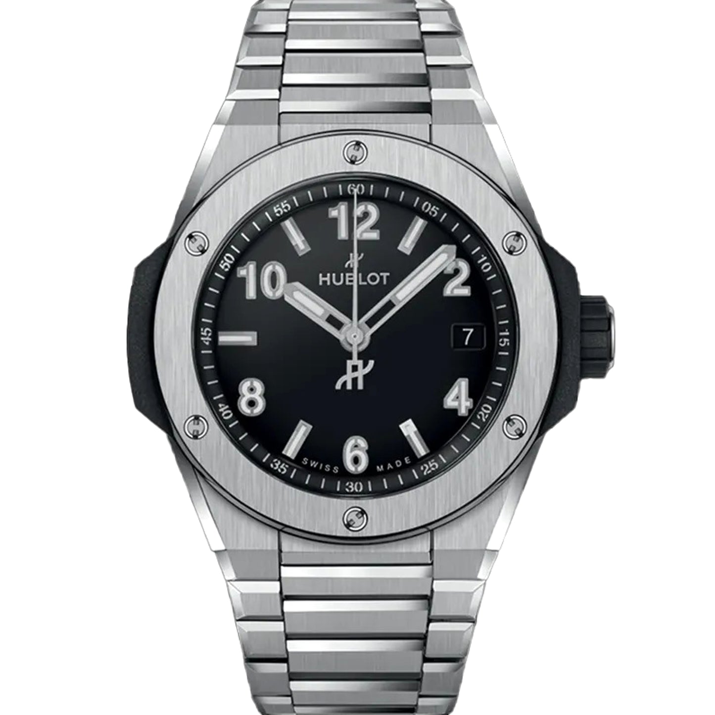 新品 未開封 HUBLOT ウブロ ビッグバン インテグレーテッド タイムオンリー チタニウム 457.NX.1270.NX メンズ 腕時計
