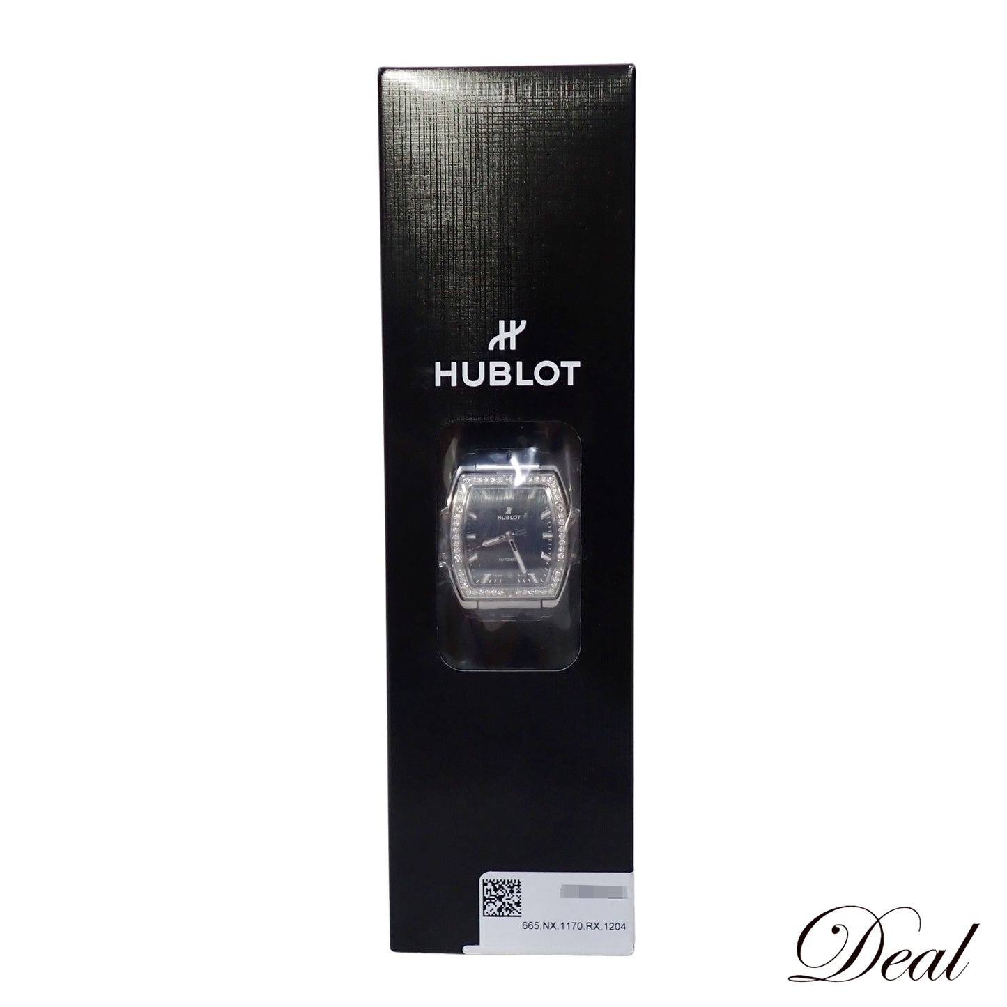 新品 未開封 HUBLOT ウブロ スピリット オブ ビッグバン チタニウム ダイヤモンド 665.NX.1170.RX.1204 レディース 腕時計