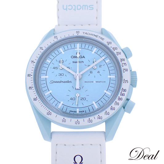 Swatch スウォッチ オメガ×スウォッチ ミッション トゥ ウラヌス SO33L100 天王星 メンズ 腕時計
