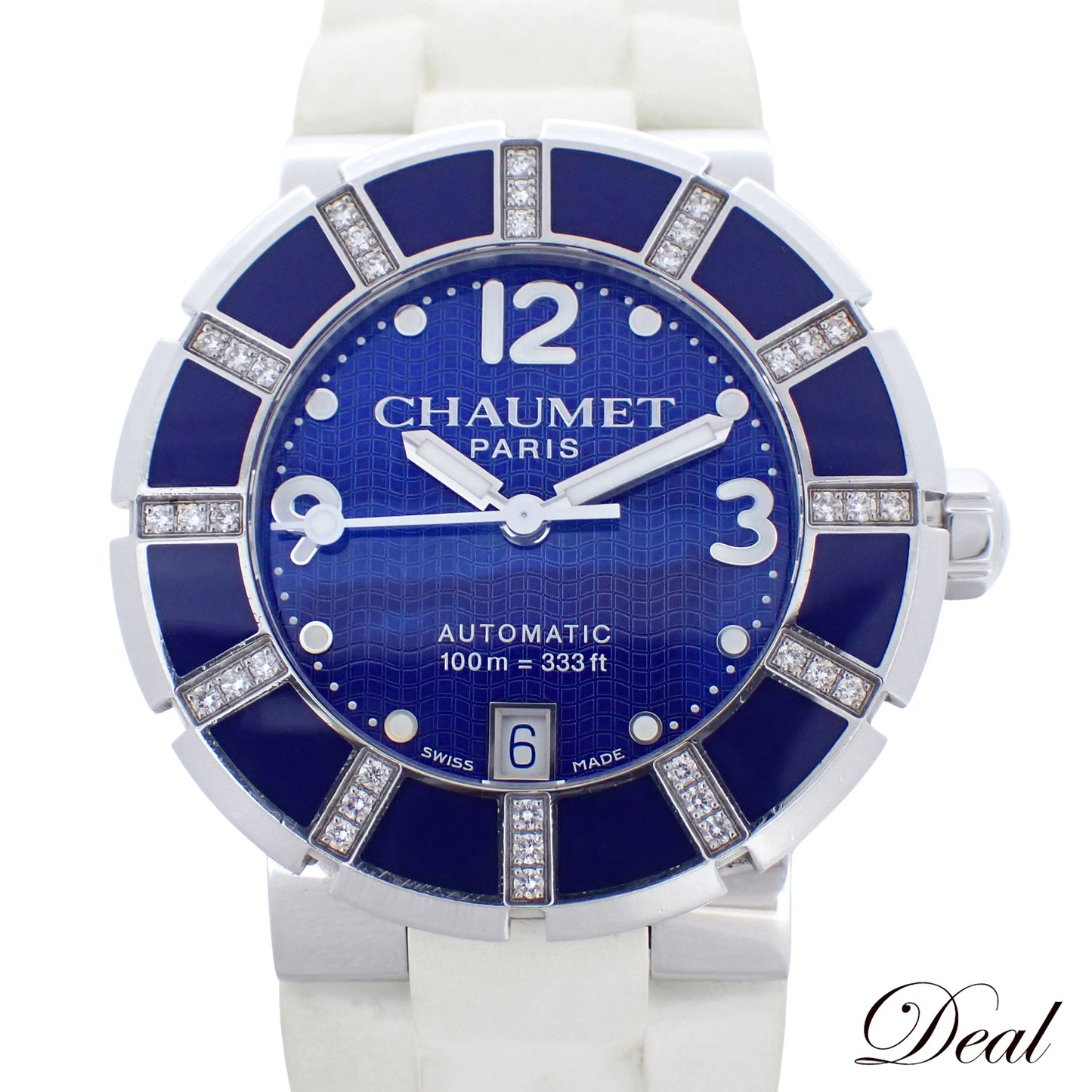 ベゼルダイヤ Chaumet ショーメ クラスワン 626 自動巻き レディース 腕時計