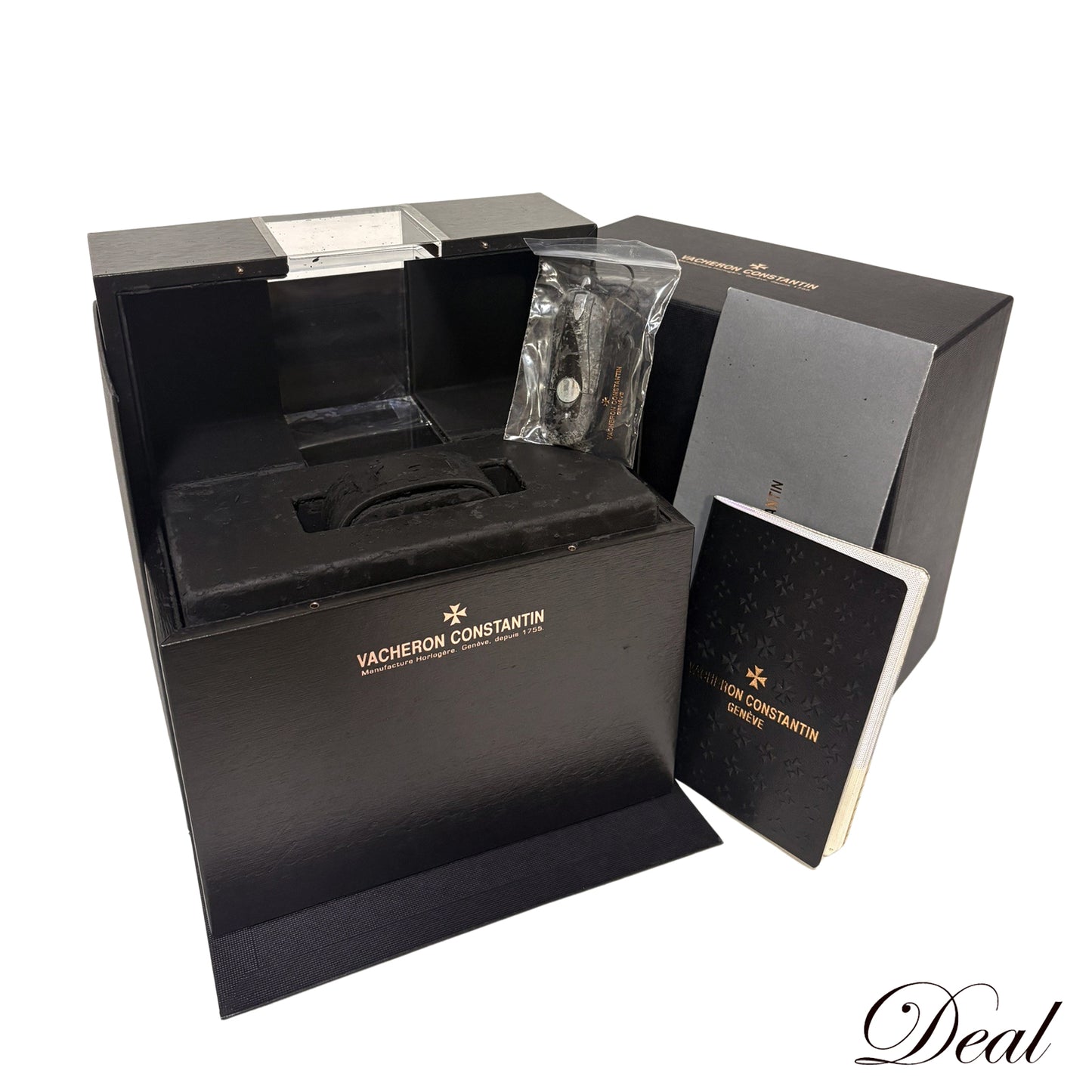 VACHERON CONSTANTIN ヴァシュロンコンスタンタン 腕時計 箱 BOX ブラック メンズ 時計パーツ