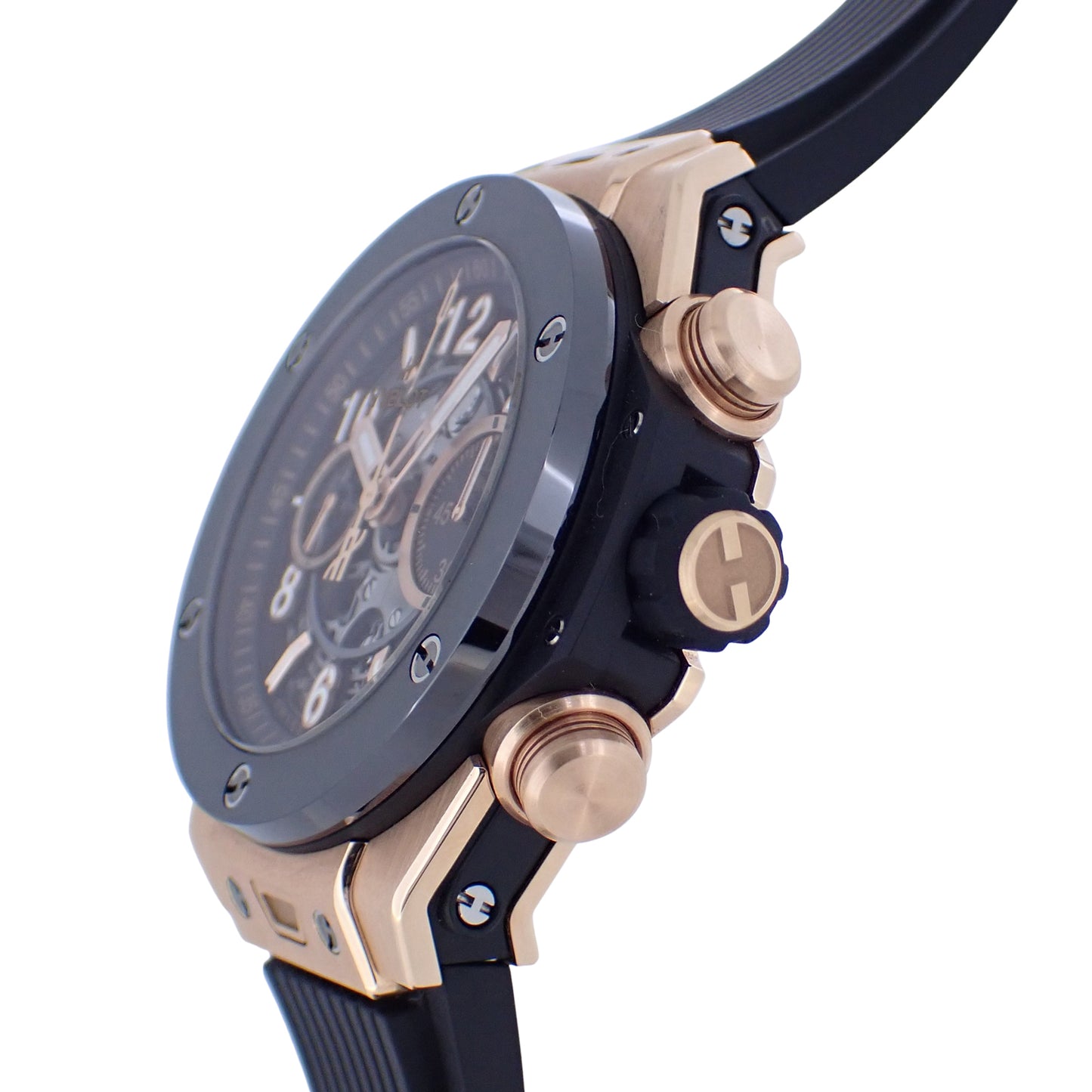 HUBLOT ウブロ ビッグバン ウニコ キングゴールド セラミック 421.OM.1180.RX メンズ 腕時計
