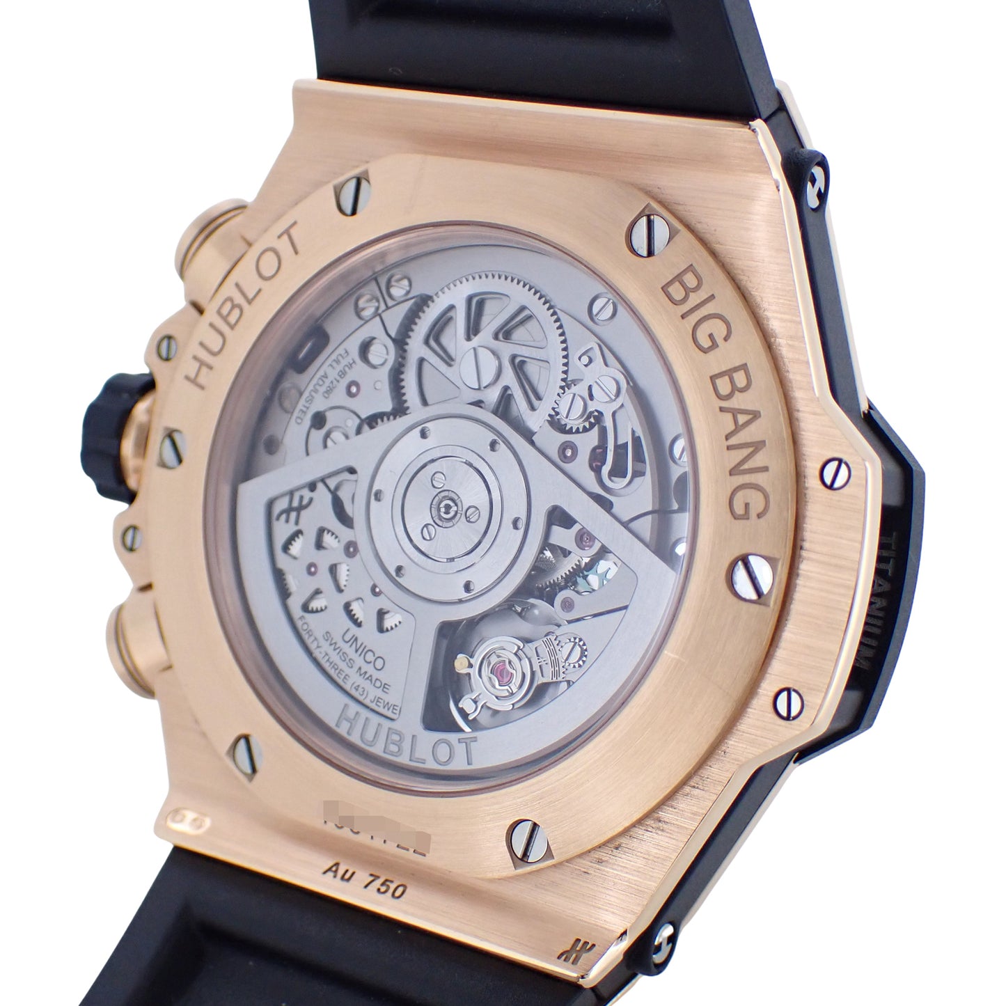 HUBLOT ウブロ ビッグバン ウニコ キングゴールド セラミック 421.OM.1180.RX メンズ 腕時計