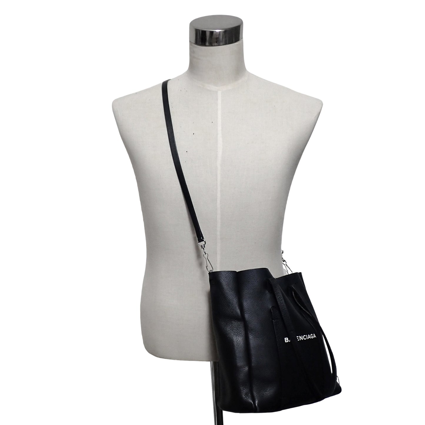 BALENCIAGA バレンシアガ エブリディ 2way 489813.1000.Z.002123 ショルダー ユニセックス ブラック レディース トートバッグ