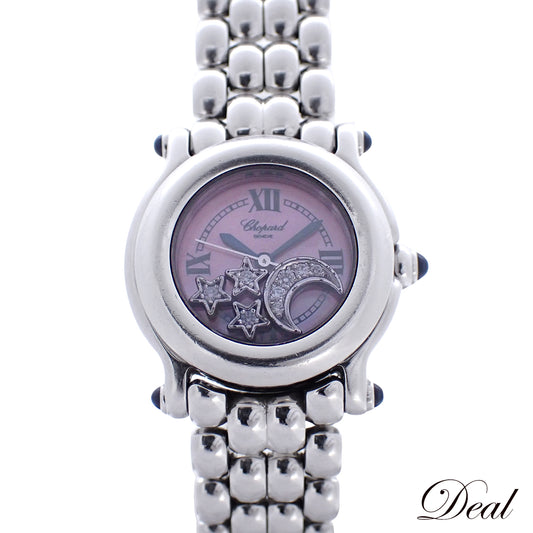 Chopard ショパール ハッピースポーツ ムーンスター ピンクシェル 27/8250-23 レディース 腕時計
