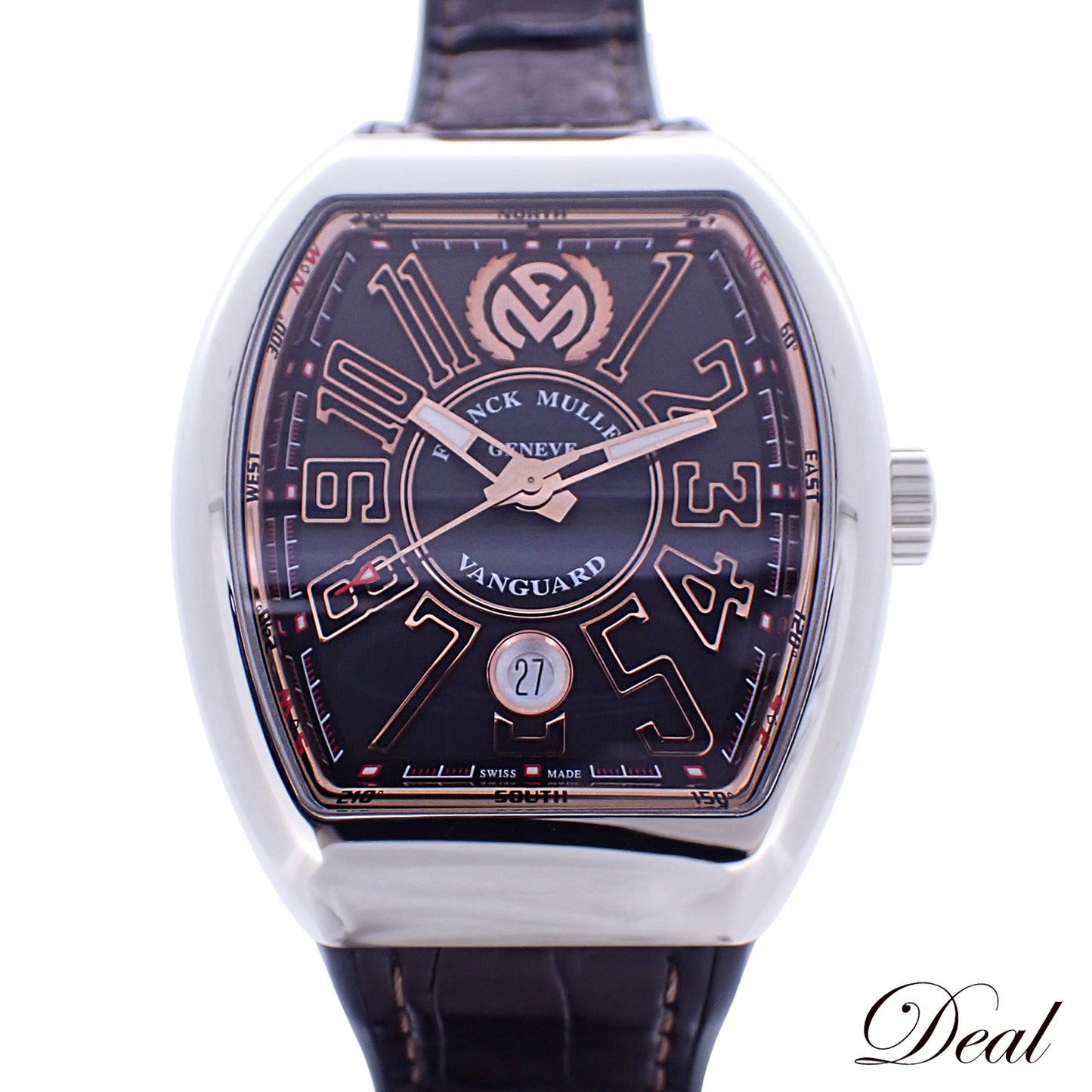 日本限定200本 FRANCK MULLER フランクミュラー ヴァンガード SS/PG V41SCDTSTGJ AC5N メンズ 腕時計