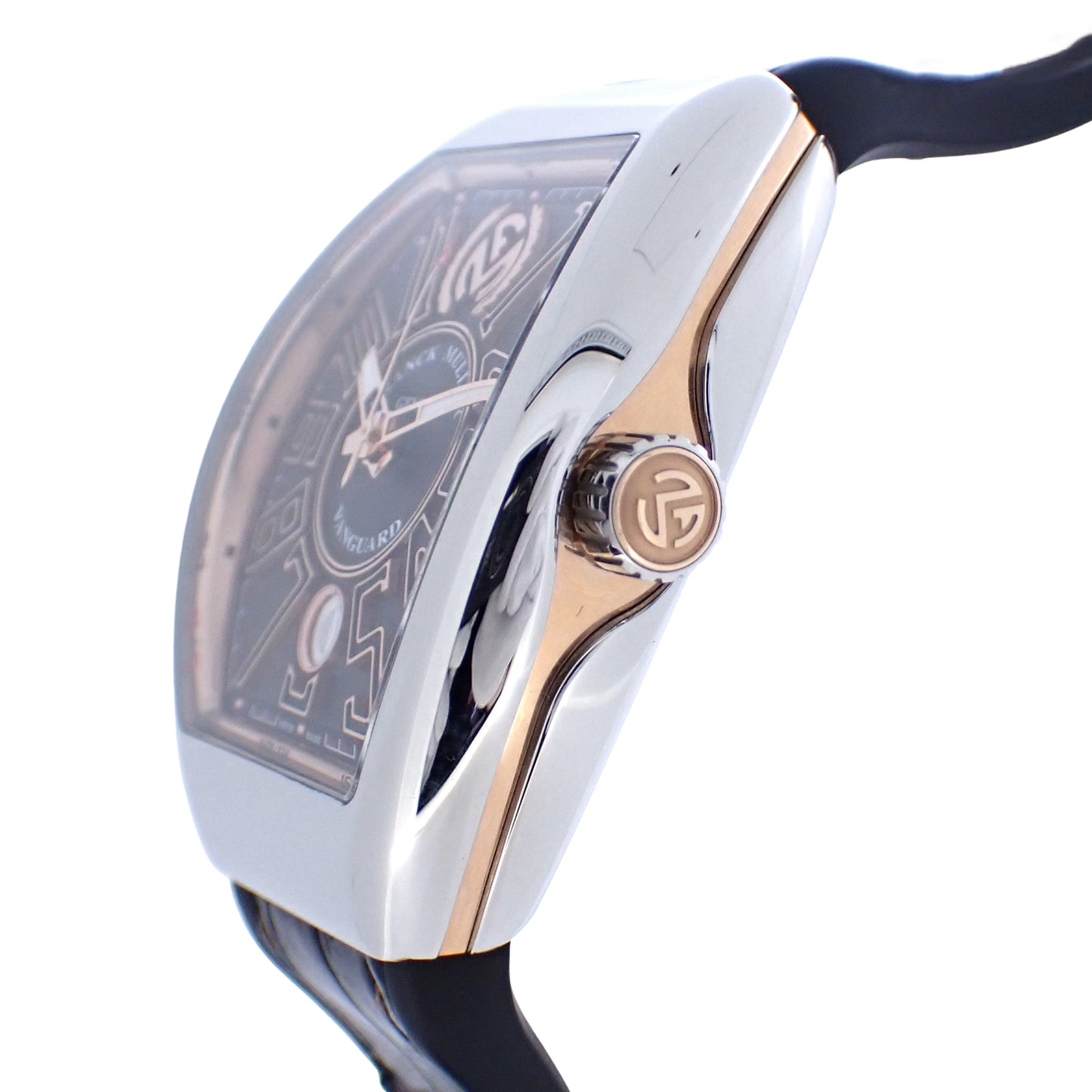 日本限定200本 FRANCK MULLER フランクミュラー ヴァンガード SS/PG V41SCDTSTGJ AC5N メンズ 腕時計