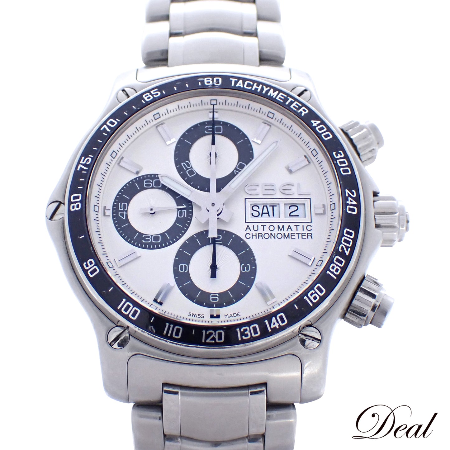 EBEL エベル 1911 ディスカバリー クロノグラフ 9750L62 メンズ 腕時計