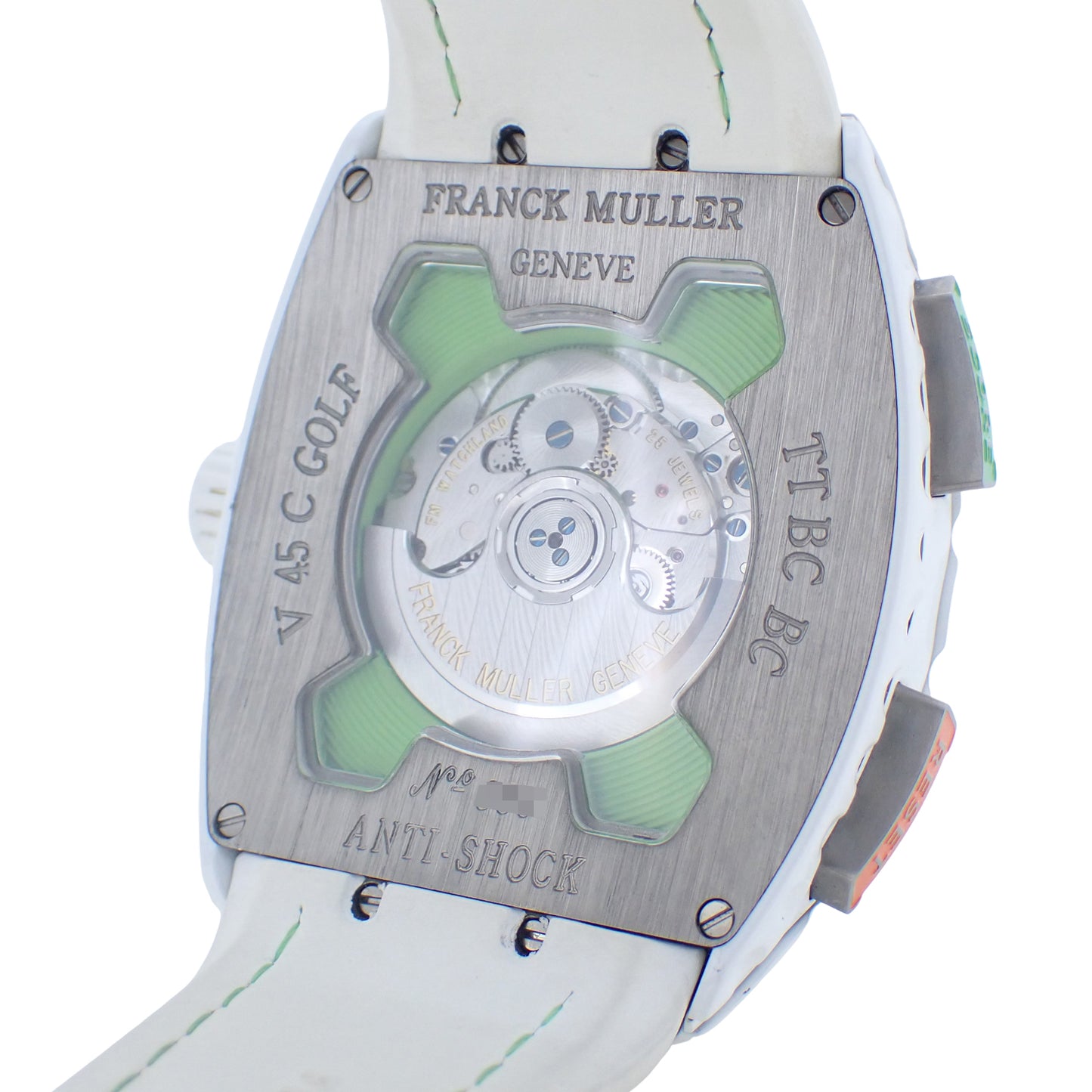 FRANCK MULLER フランクミュラー ヴァンガード バックスイング V45CGOLFTTBCBC ゴルフ メンズ 腕時計
