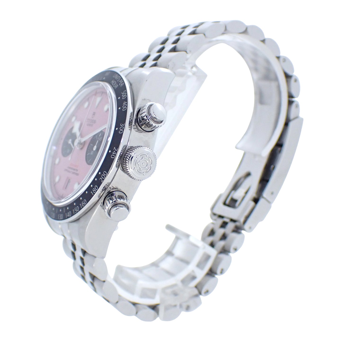 TUDOR チューダー ブラックベイ クロノ 79360N ピンク×ブラック メンズ 腕時計