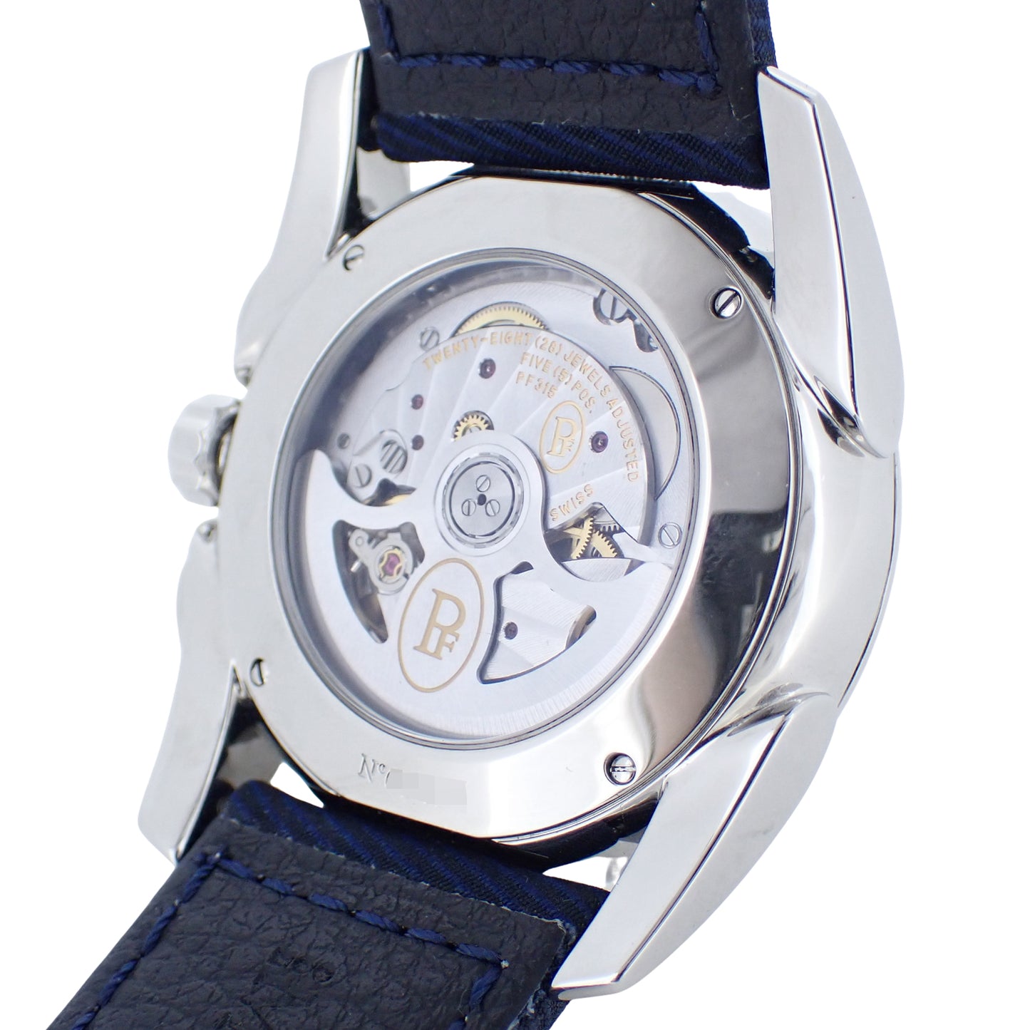PARMIGIANI FLEURIER パルミジャーニフルリエ トンダメトログラフ PFC274-0000 ブルー メンズ 腕時計