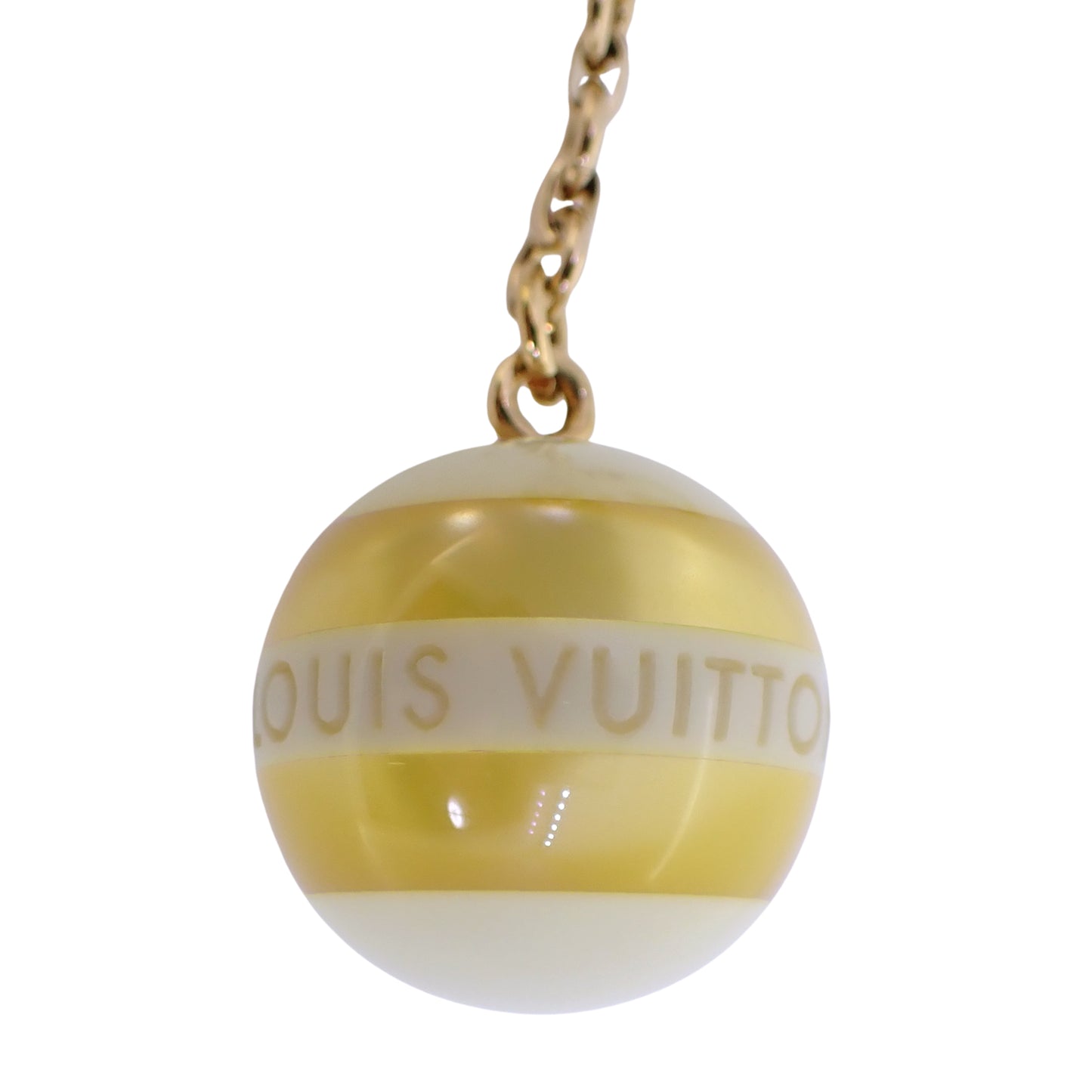 LOUIS VUITTON ルイ・ヴィトン ビジューサック ミニラン クロワゼット M95507 バッグチャーム イエロー レディース キーホルダー
LV