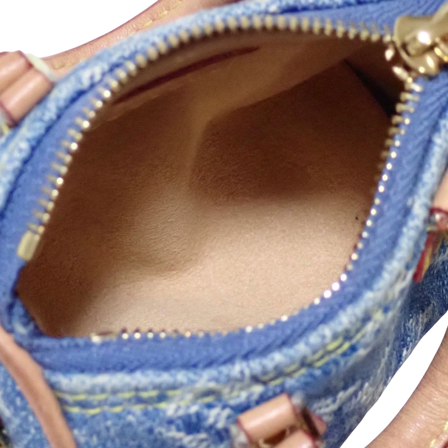 希少 LOUIS VUITTON ルイ・ヴィトン バッグチャーム・ミクロ スピーディー M01701 ブルー レディース チャーム
LV