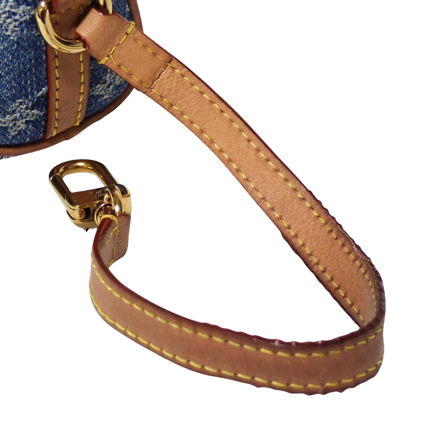 希少 LOUIS VUITTON ルイ・ヴィトン バッグチャーム・ミクロ スピーディー M01701 ブルー レディース チャーム
LV