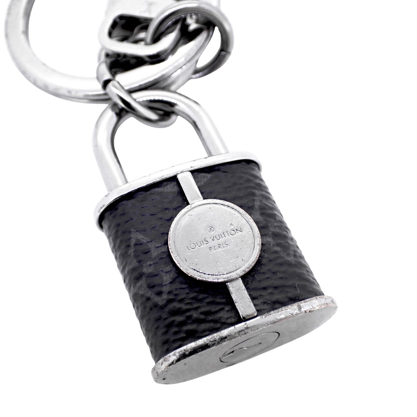 LOUIS VUITTON ルイ・ヴィトン ポルトクレ LVロック キーリング M00967 ブラック メンズ キーホルダー
LV