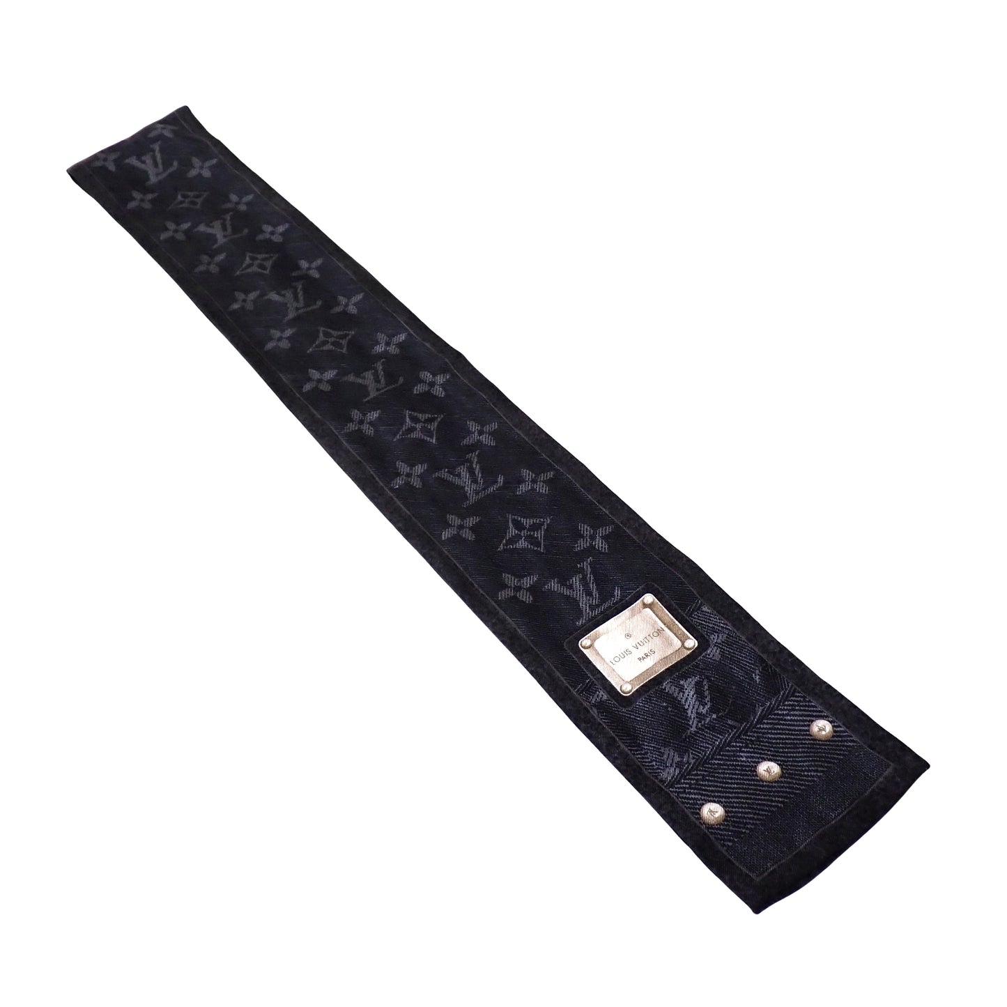 LOUIS VUITTON ルイ・ヴィトン バンドー ニュー デニム M72338 グレー レディース スカーフ
LV