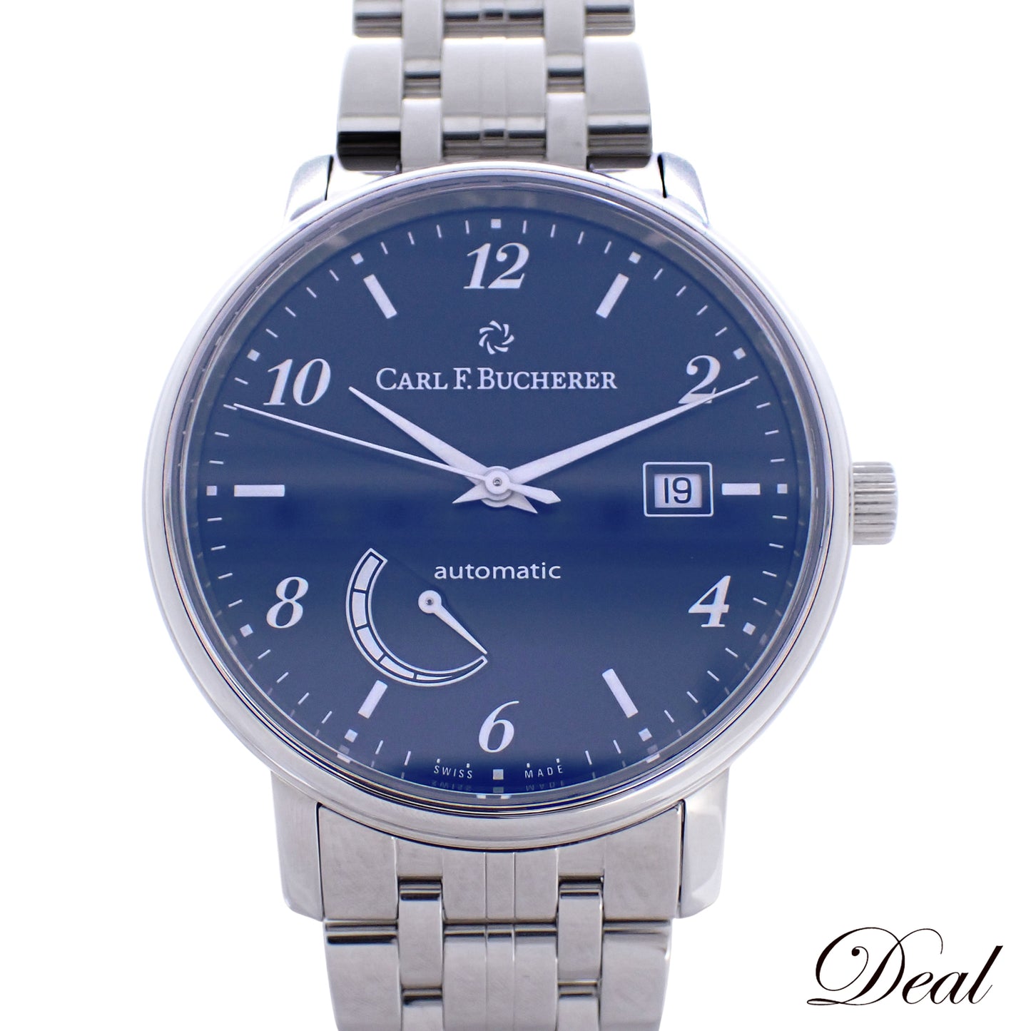 Carl F. Bucherer カール F.ブヘラ アダマビ デイト パワーリザーブ 10323.08 メンズ 腕時計