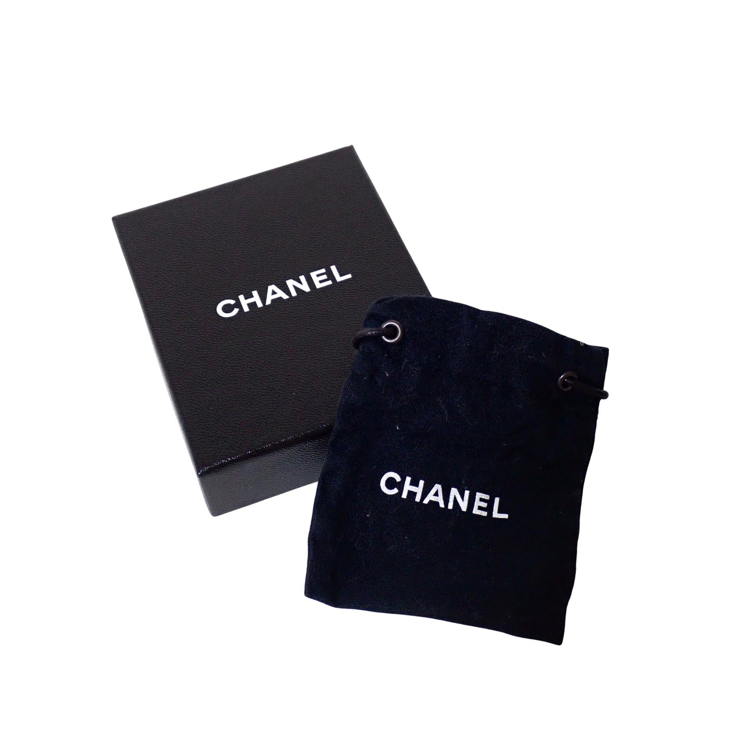 CHANEL シャネル ココマーク ラインストーン 10C ブラック レディース ネックレス