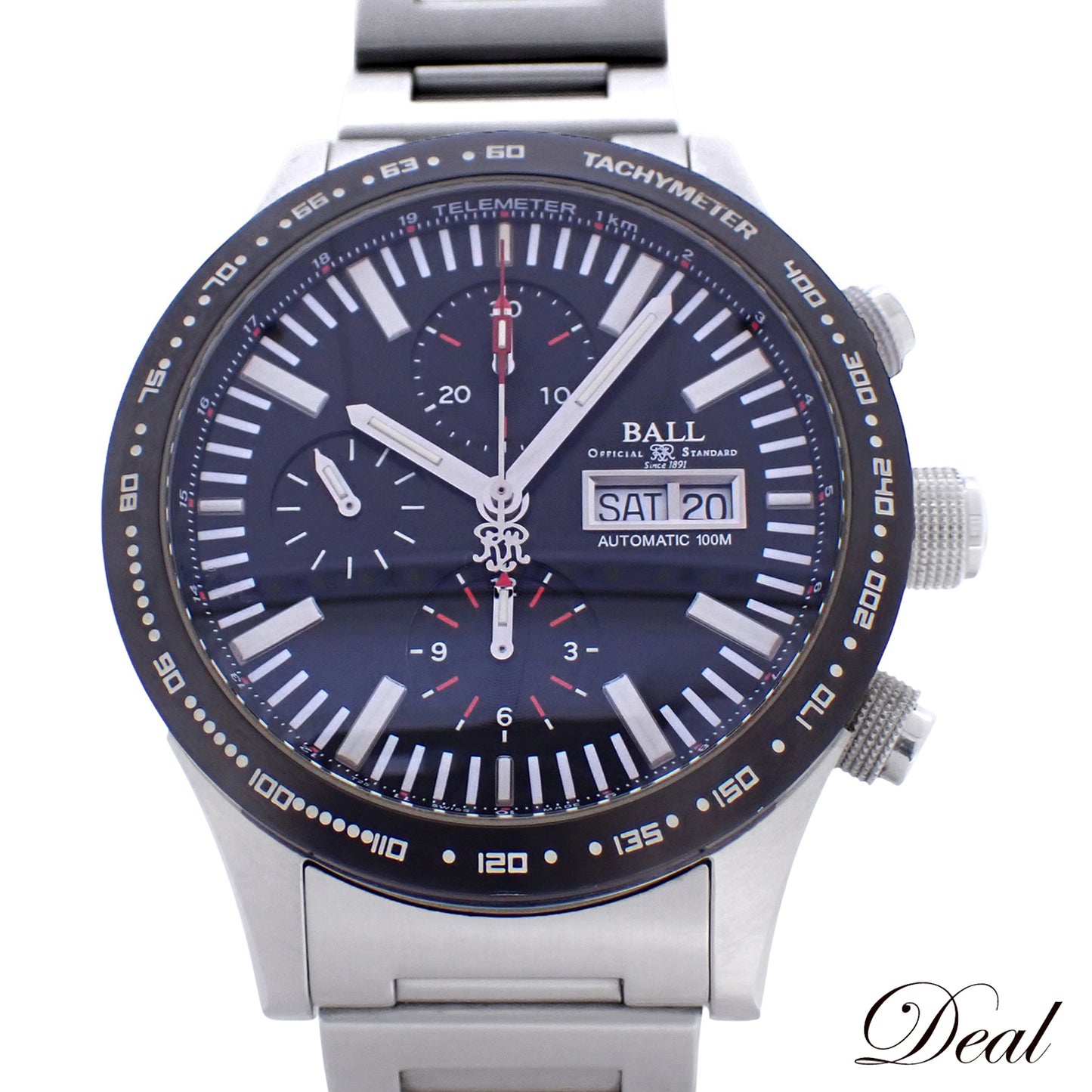 BALL WATCH ボールウォッチ ストークマン ストームチェイサー ll CM2092C-S1J-BK メンズ 腕時計