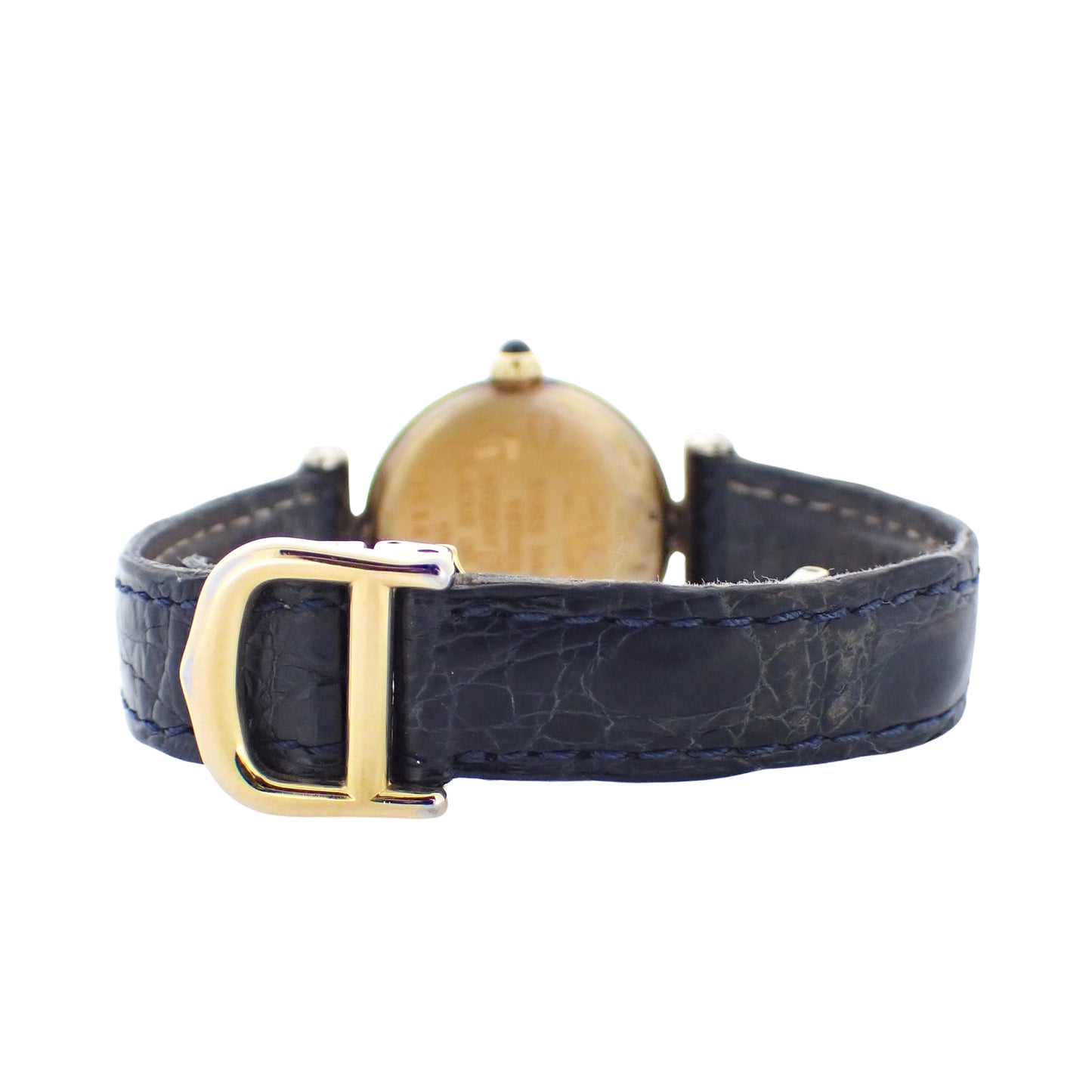 Cartier カルティエ マストコリゼ ヴェルメイユ SM W1009954 Dバックル ヴィンテージ レディース 腕時計