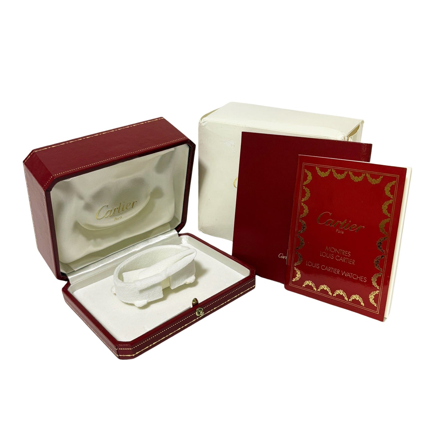 Cartier カルティエ マストコリゼ ヴェルメイユ SM W1009954 Dバックル ヴィンテージ レディース 腕時計