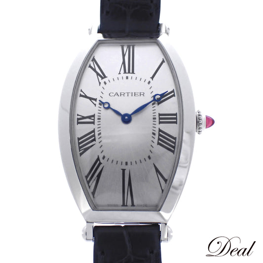 100本限定 PT950 Cartier カルティエ トノー LM WGTN0005 メンズ 腕時計