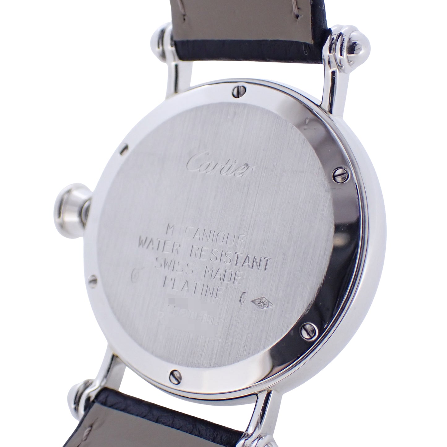 Pt950 K18WG Cartier カルティエ ディアボロ LM W1509751 ボーイズ ユニセックス メンズ 腕時計