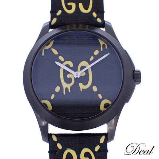 GUCCI グッチ Gタイムレス ゴースト グッチシグネチャー YA1264019 メンズ 腕時計