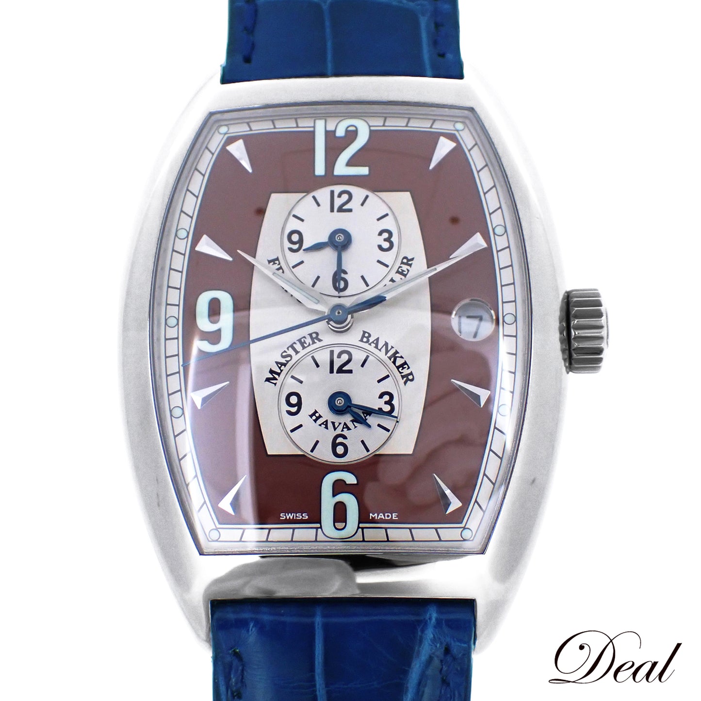 未使用 展示品 FRANCK MULLER フランクミュラー マスターバンカー ハバナ 7880MB HV メンズ 腕時計