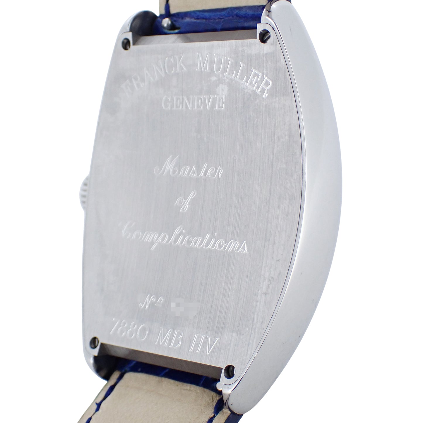 未使用 展示品 FRANCK MULLER フランクミュラー マスターバンカー ハバナ 7880MB HV メンズ 腕時計