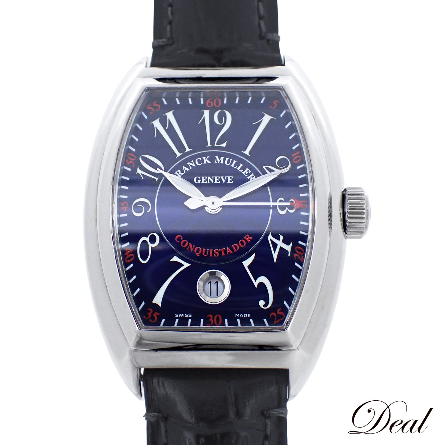 FRANCK MULLER フランクミュラー コンキスタドール ブルー 8005SC メンズ 腕時計