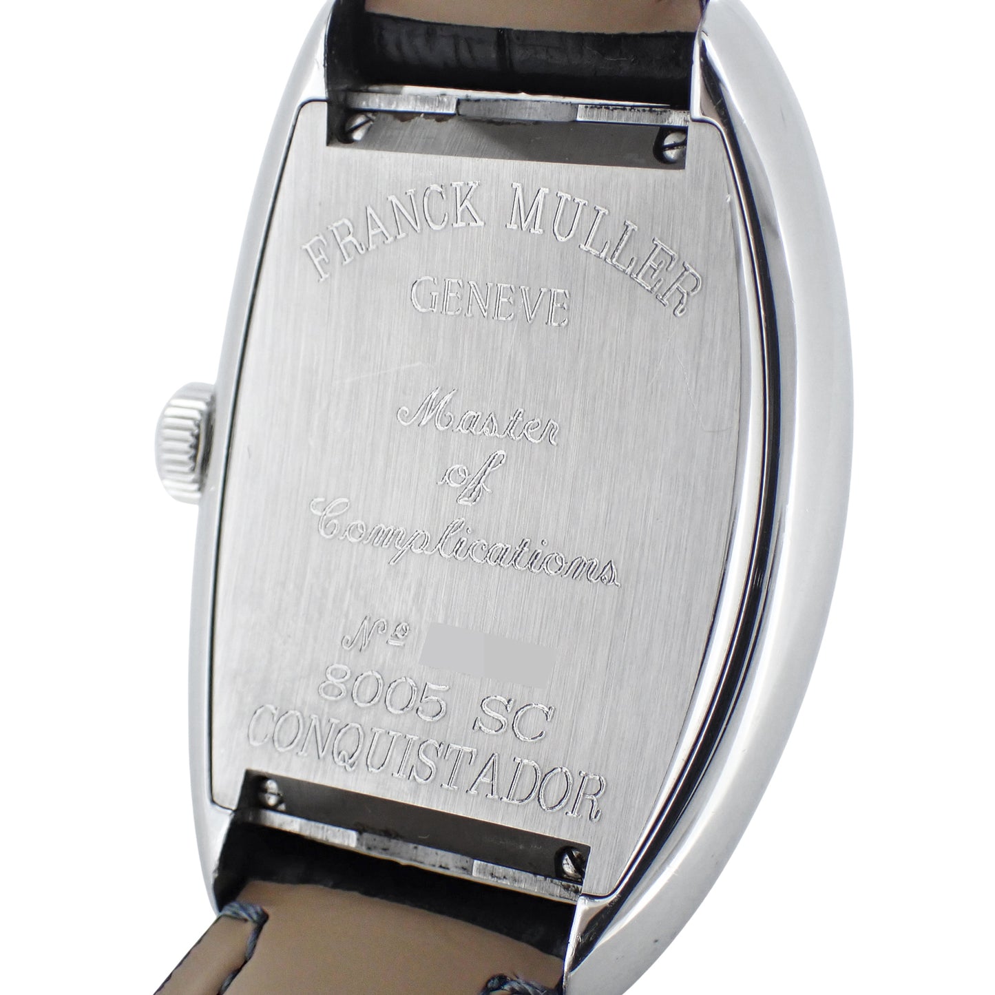 FRANCK MULLER フランクミュラー コンキスタドール ブルー 8005SC メンズ 腕時計