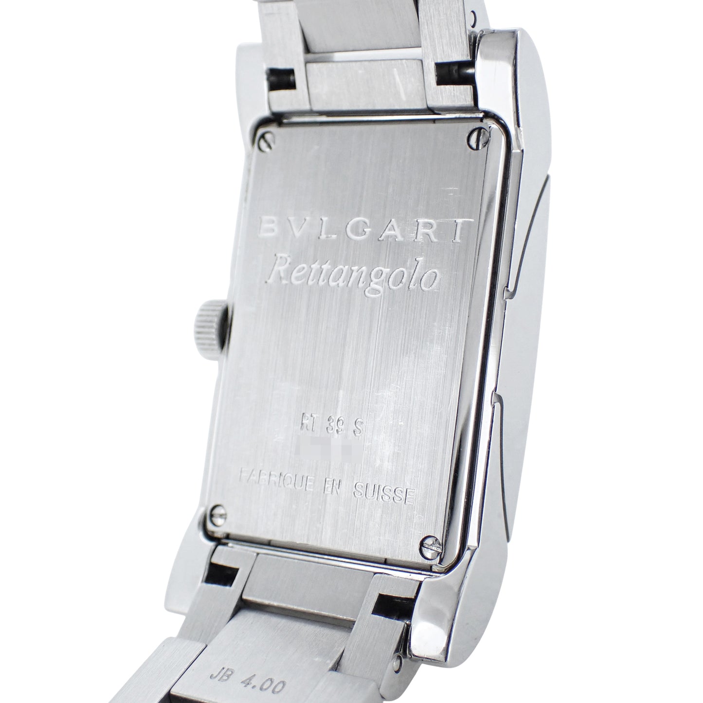 BVLGARI ブルガリ レッタンゴロ RT39S ホワイト レディース 腕時計