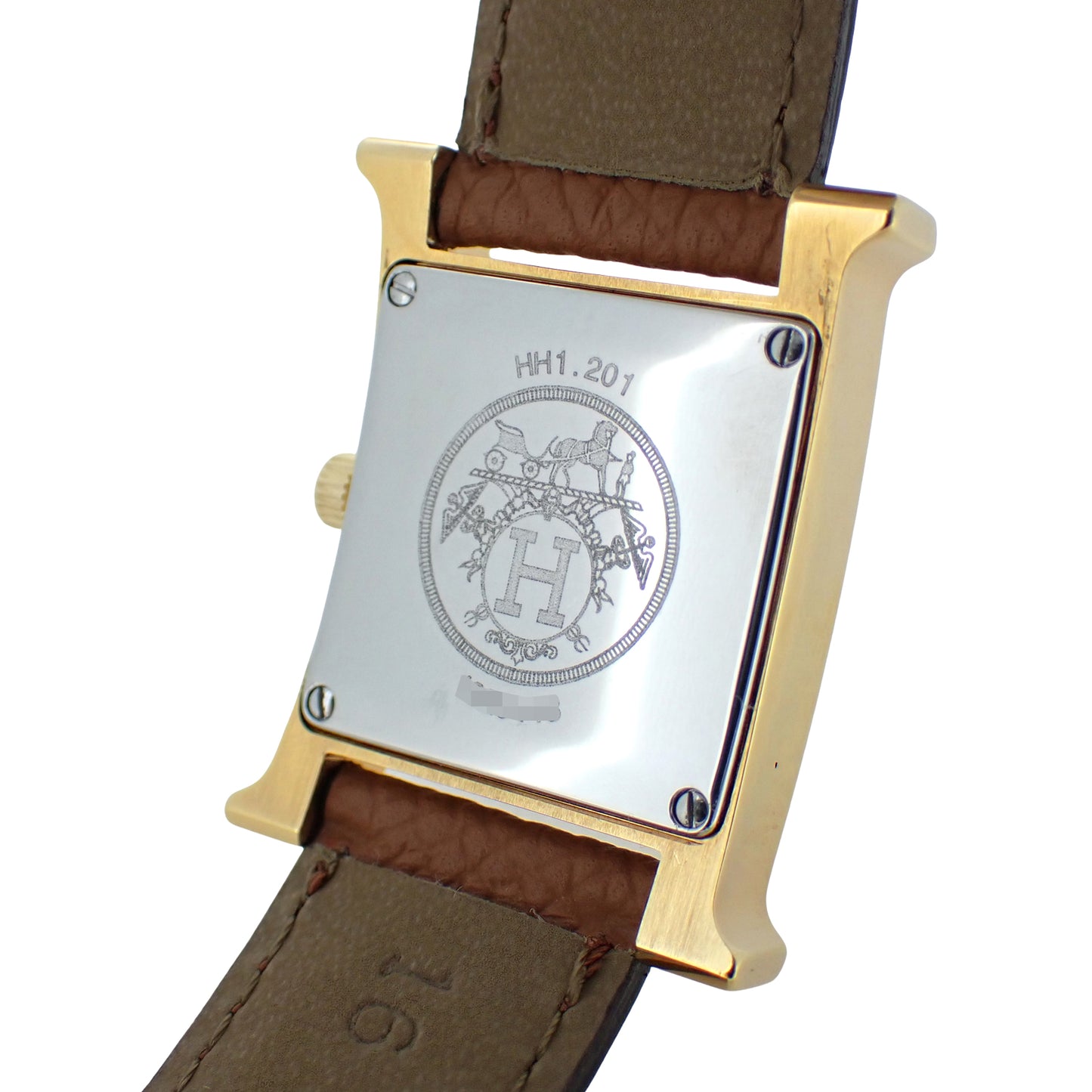 HERMES エルメス Hウォッチ HH1.201 レディース 腕時計
