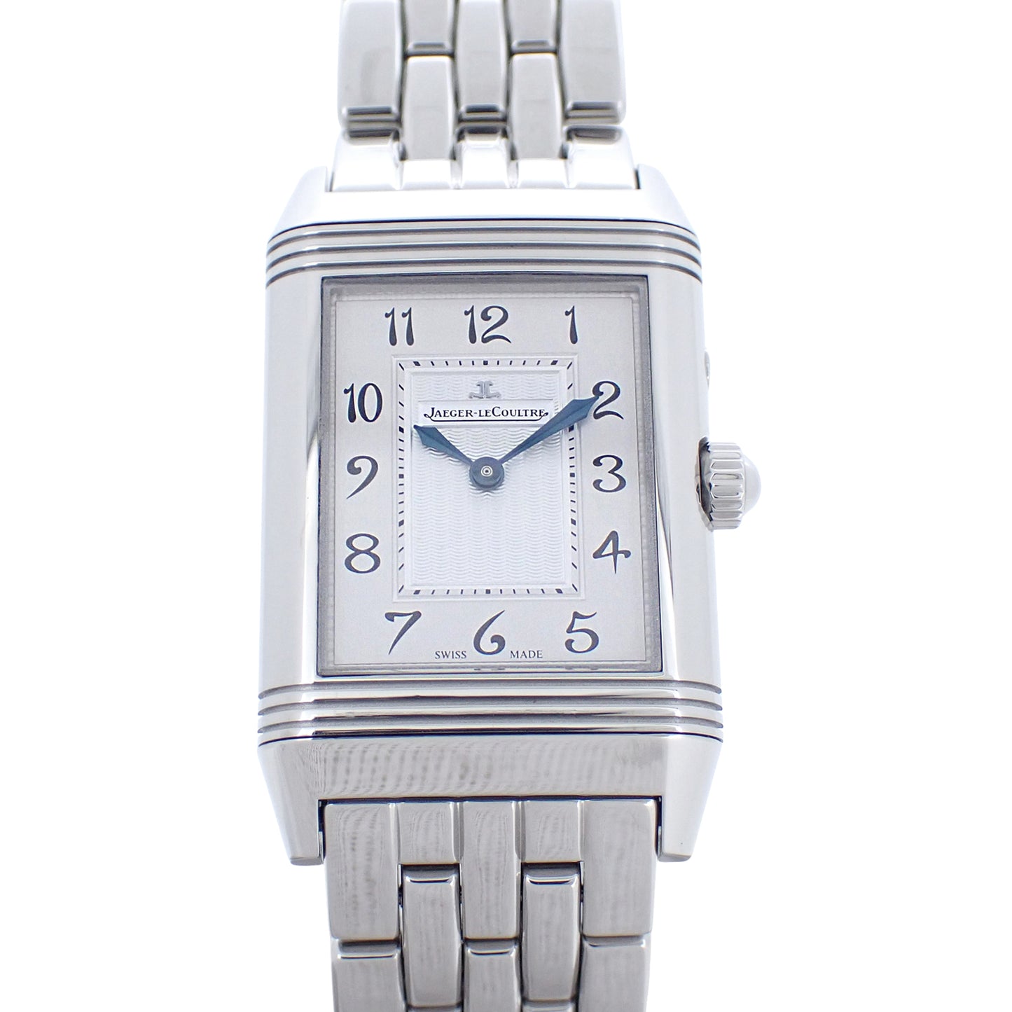 JAEGER LECOULTRE ジャガールクルト レベルソ デュエットデュオ Q2698120 ダイヤベゼル メンズ 腕時計